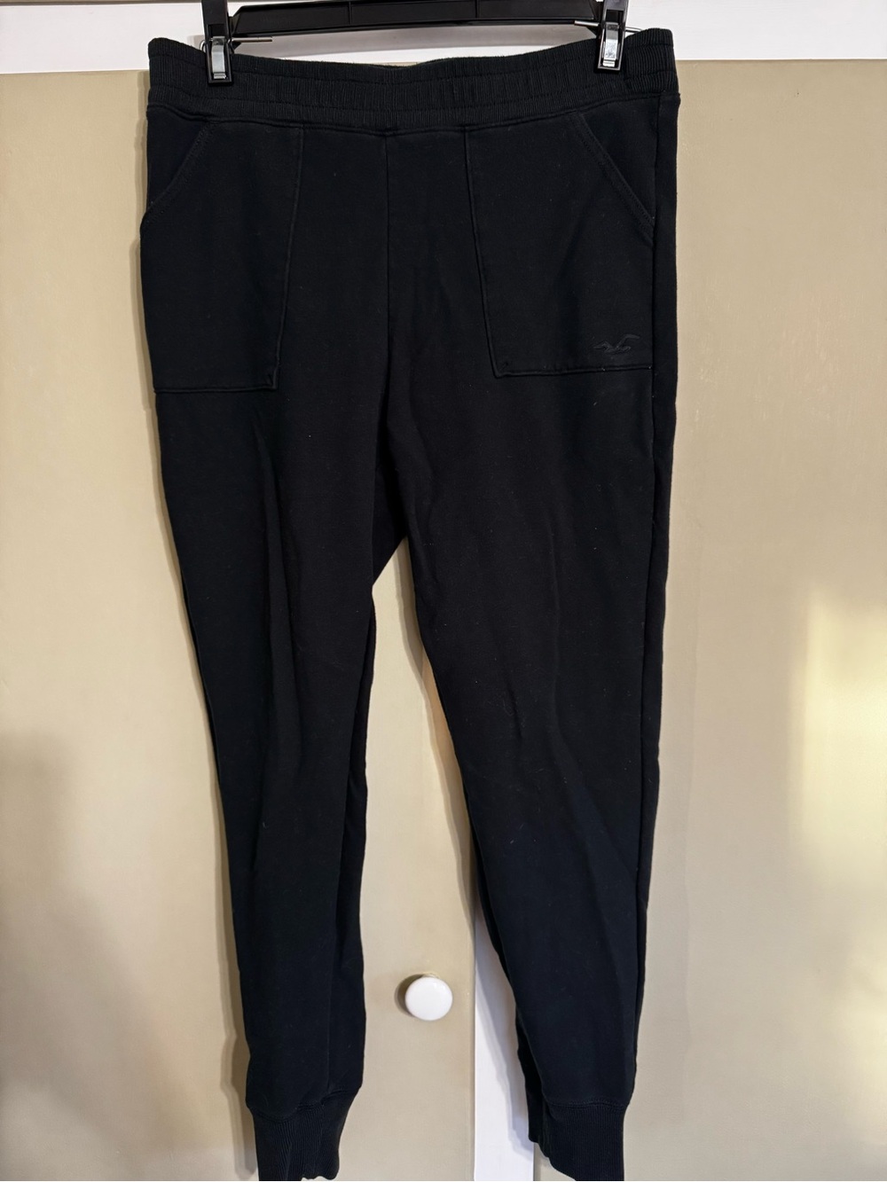 Hollister Black Ultra High-Rise Jogger Sweatpants